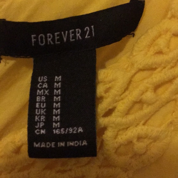 Forever 21 Yellow Sundress - Picture 6 of 6